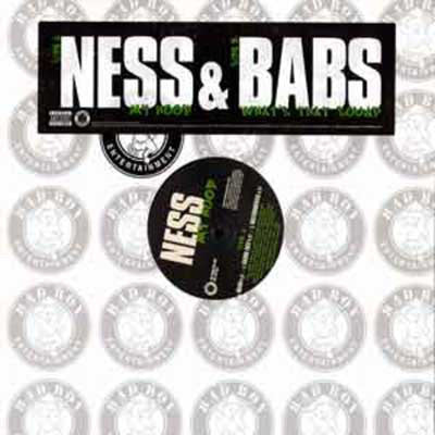 E. Ness & Babs : My Hood / What's That Sound (12", Promo)