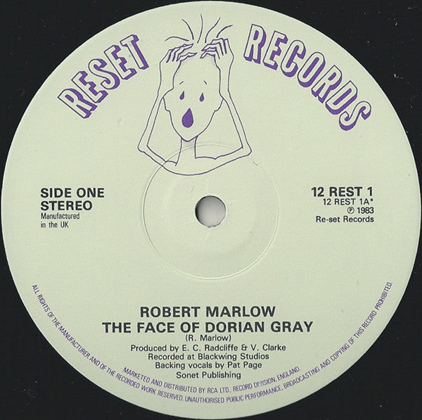 Robert Marlow : The Face Of Dorian Gray (12")