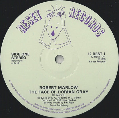 Robert Marlow : The Face Of Dorian Gray (12")