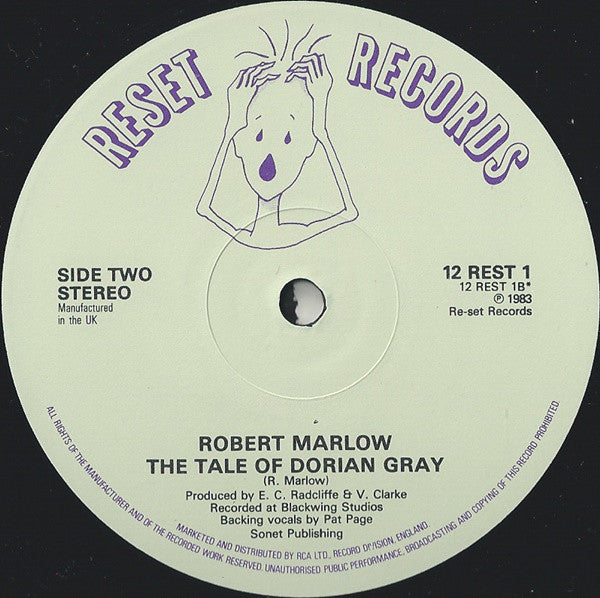 Robert Marlow : The Face Of Dorian Gray (12")