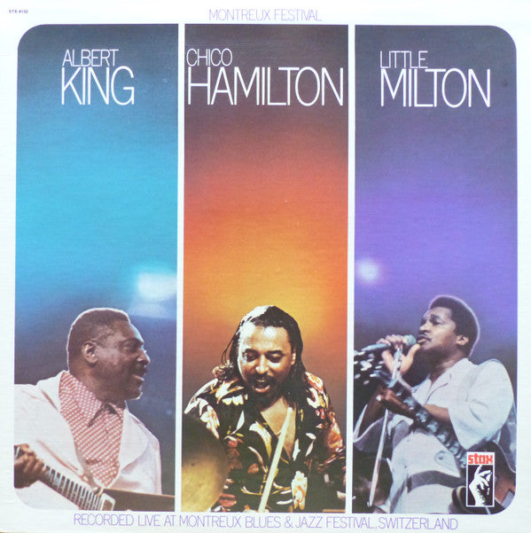 Albert King / Chico Hamilton / Little Milton : Montreux Festival (LP, Album, RE)