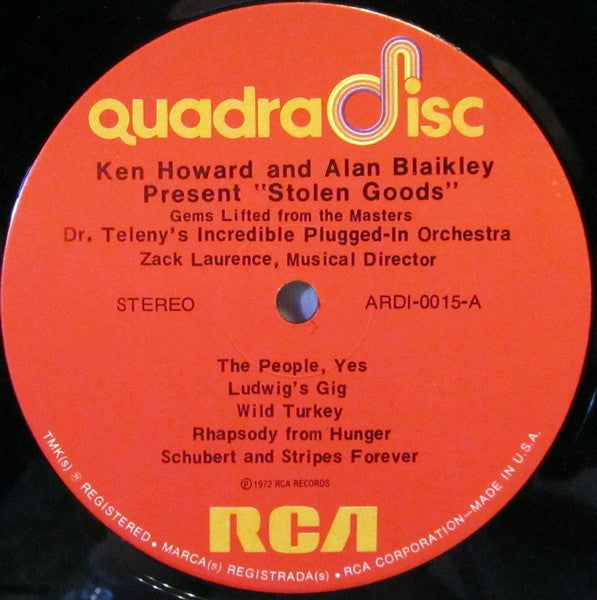 The Outrageous Dr. Teleny's Incredible Plugged-in Orchestra : Stolen Goods - Gems Lifted From The Masters (LP, Album, Quad)