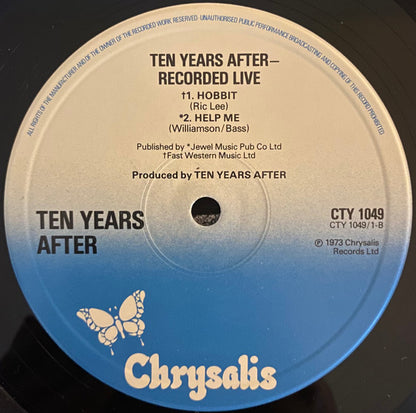 Ten Years After : Recorded Live (2xLP, Album, RP)