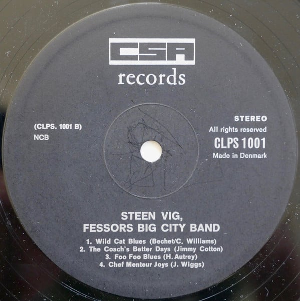 Fessor's Big City Band, Champion Jack Dupree : Club Session (LP, Album)