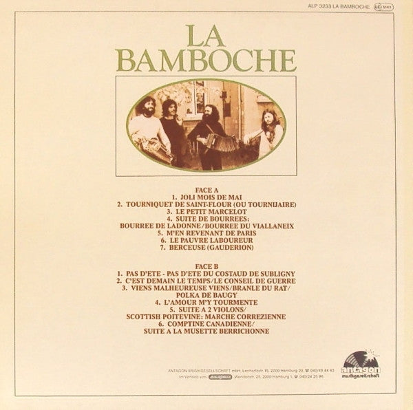 La Bamboche : La Bamboche (LP, Album)