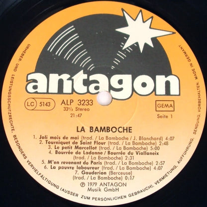 La Bamboche : La Bamboche (LP, Album)