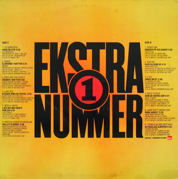 Various : Ekstra Nummer 1 (LP, Comp)