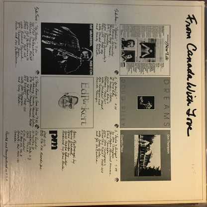 Ed Bickert / Don Thompson (2) / Doug Riley / Pat LaBarbera / Bernie Senensky : From Canada With Love (LP, Comp)