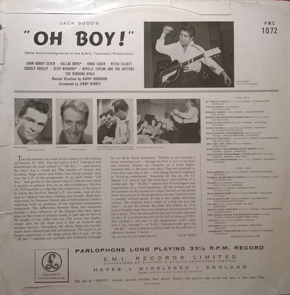 Various : Jack Good's Original "Oh Boy!" (LP, Album)