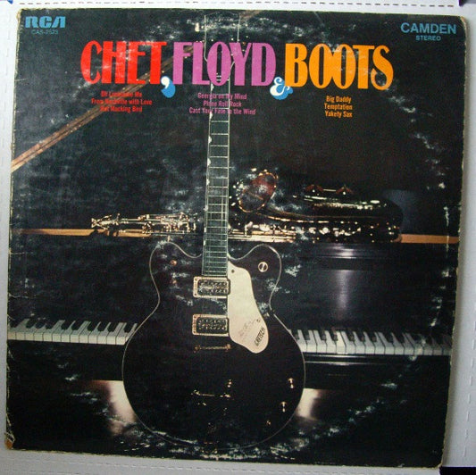 Chet Atkins, Floyd Cramer, Boots Randolph : Chet, Floyd & Boots (LP, Comp)