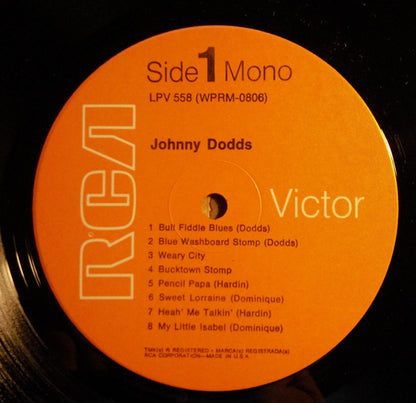 Johnny Dodds : Johnny Dodds (LP, Comp, Mono)