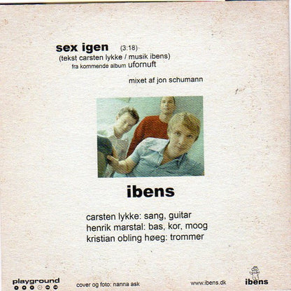 Ibens : Sex Igen (CD, Single)