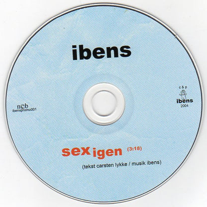 Ibens : Sex Igen (CD, Single)