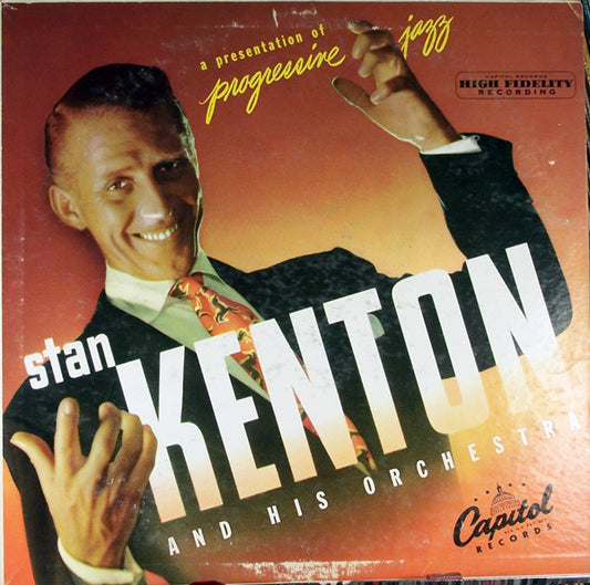 Stan Kenton And His Orchestra : A Concert In Progressive Jazz (LP, Album, RE, RP)