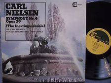 Carl Nielsen, Sir John Barbirolli Conducting The Hallé Orchestra : Symphony No. 4 Opus 29 (The Inextinguishable) (LP, Album, RE)