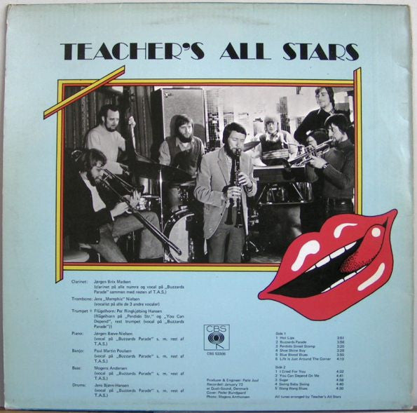 Teachers All Stars : Hot Lips (LP)