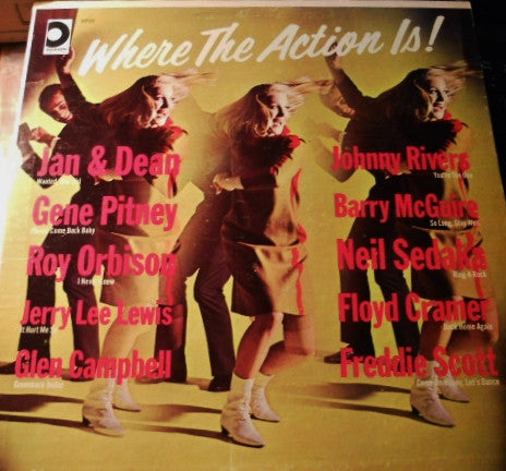 Various : Where The Action Is! (LP, Comp)