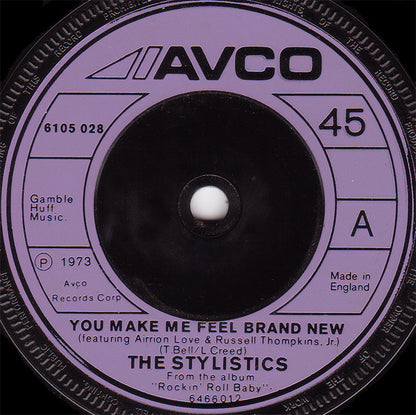 The Stylistics : You Make Me Feel Brand New (7", Single)