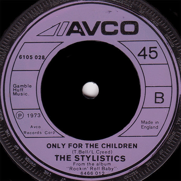 The Stylistics : You Make Me Feel Brand New (7", Single)