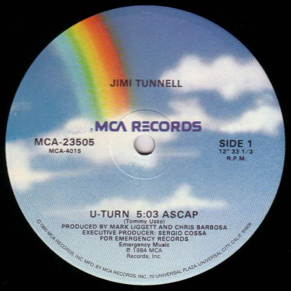 Jimi Tunnell : U-Turn (12")