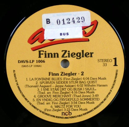 Finn Ziegler : 2 (LP, Album)