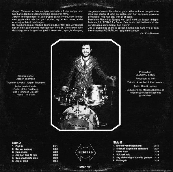 Jørgen Thomsen : Pigtråd (LP, Album)