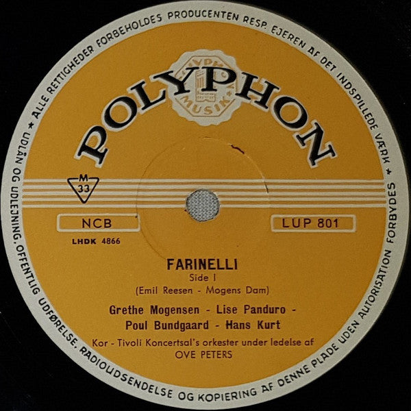 Various : Farinelli (10")