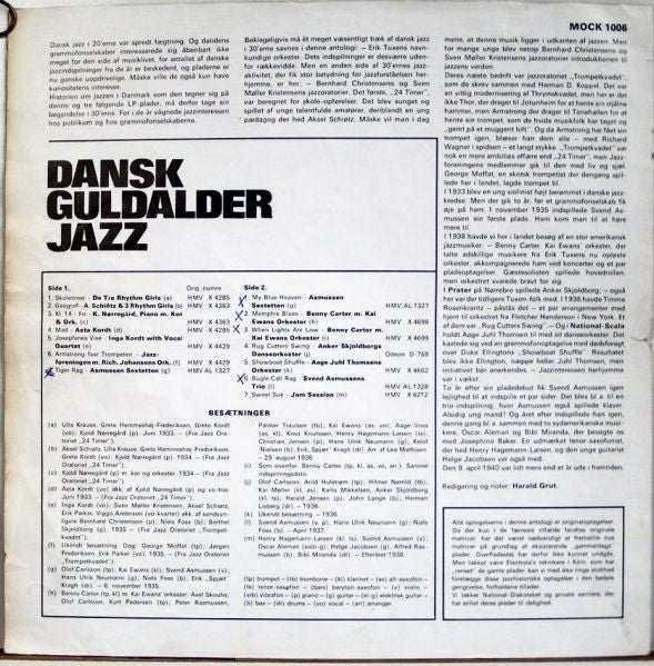 Various : Dansk Guldalder Jazz Vol. 1-4 (4xLP, Comp + Box)