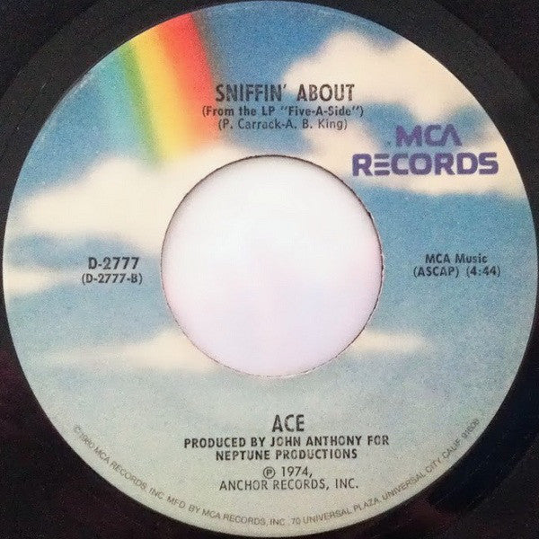 Ace (7) : How Long / Sniffin' About (7", Single, RE)