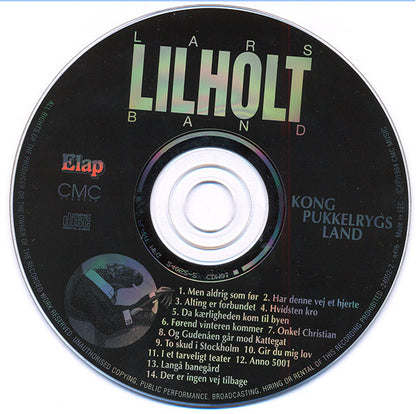 Lars Lilholt Band : Kong Pukkelrygs Land (CD, Album)