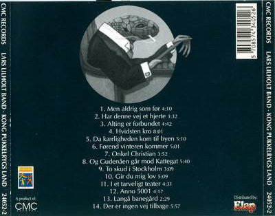 Lars Lilholt Band : Kong Pukkelrygs Land (CD, Album)