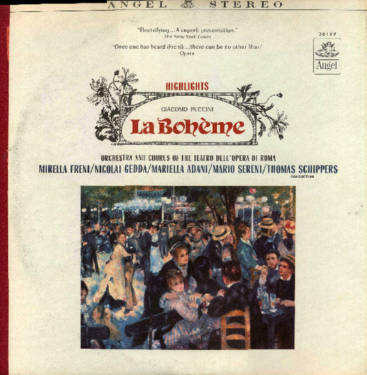 Giacomo Puccini : La Bohème - Highlights (LP, Album)