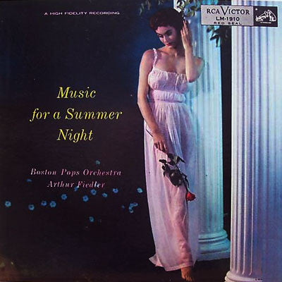 The Boston Pops Orchestra, Arthur Fiedler, Alfred Krips : Music For A Summer Night (LP, Album, Mono)