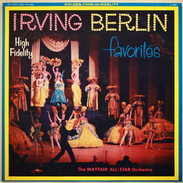 The Mayfair All-Star Orchestra : Irving Berlin Favorites (LP)