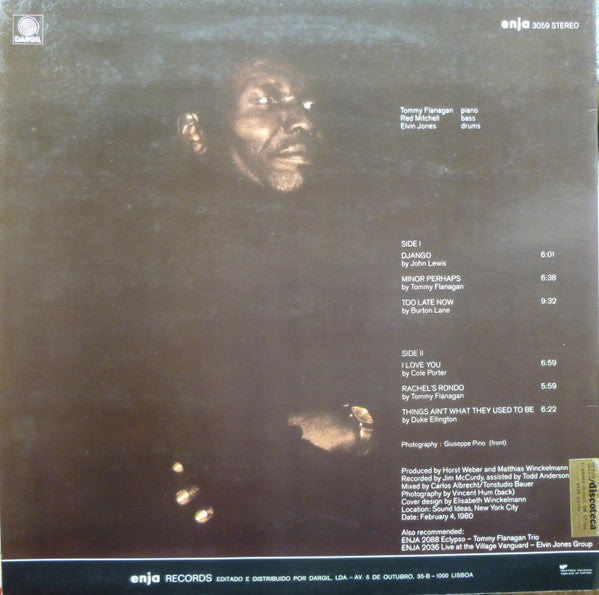 Tommy Flanagan, Red Mitchell, Elvin Jones : Super-Session  (LP, Album)