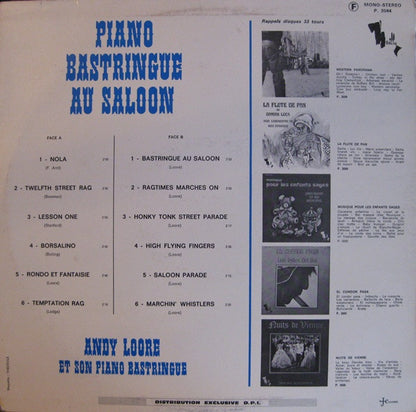 Andy Loore : Piano Bastringue Au Saloon (LP)