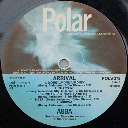 ABBA : Arrival (LP, Album)