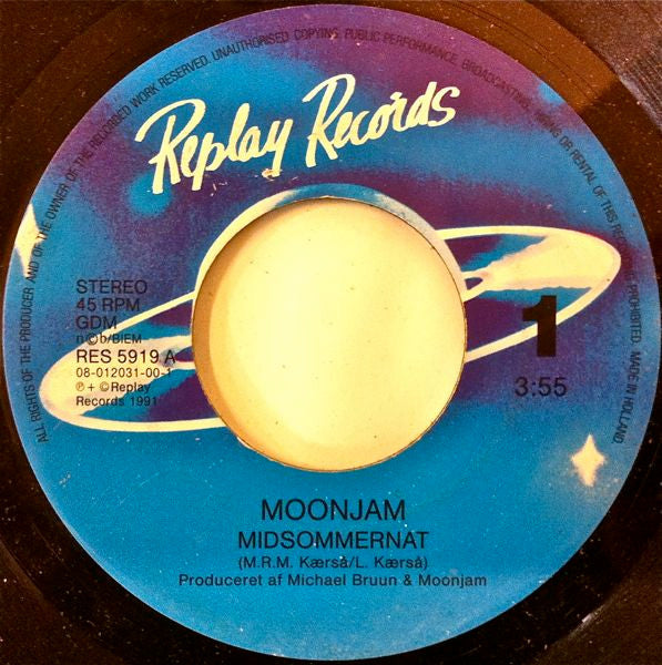 Moonjam : Midsommernat (7", S/Sided)