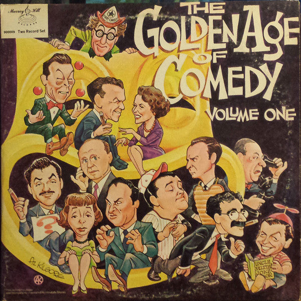 Various : The Golden Age Of Comedy Volume One  (2xLP, Comp, RE, Red)