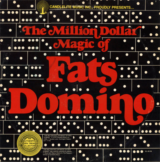 Fats Domino : The Million Dollar Magic Of Fats Domino (LP, Comp, Mono)