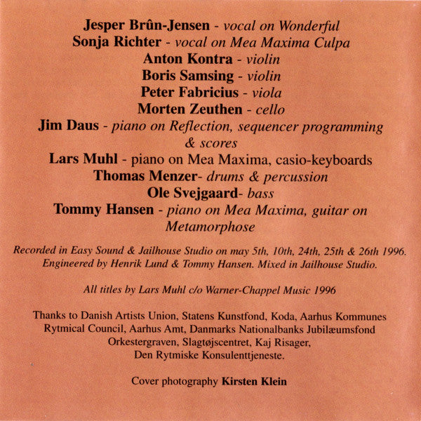 Lars Muhl Featuring The Kontra Quartet, Jesper Brun-Jensen : Regnfang (CD, Album)