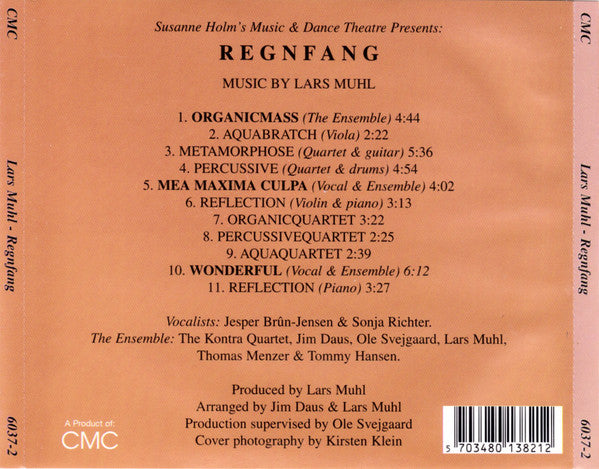 Lars Muhl Featuring The Kontra Quartet, Jesper Brun-Jensen : Regnfang (CD, Album)