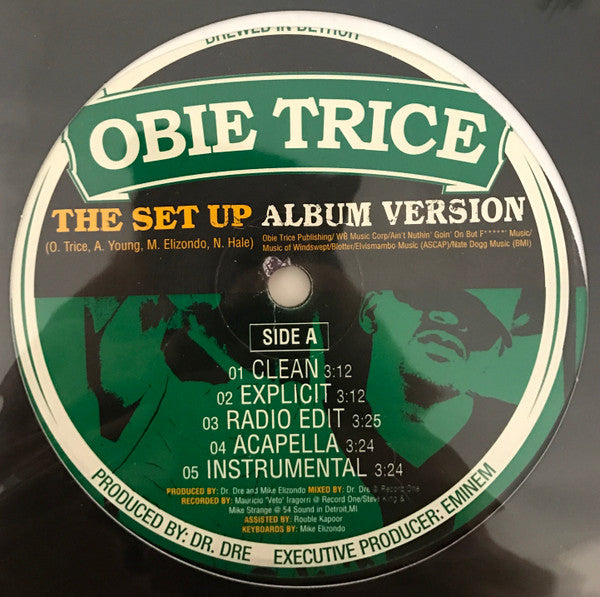 Obie Trice : The Set Up (12")