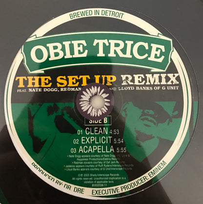 Obie Trice : The Set Up (12")