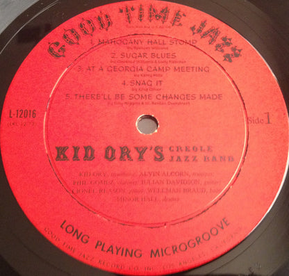 Kid Ory And His Creole Jazz Band : Kid Ory's Creole Jazz Band: 1956 (LP)