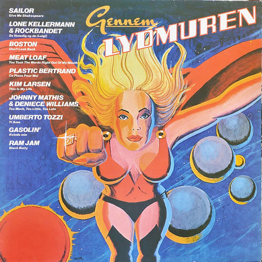 Various : Gennem Lydmuren  (LP, Comp)