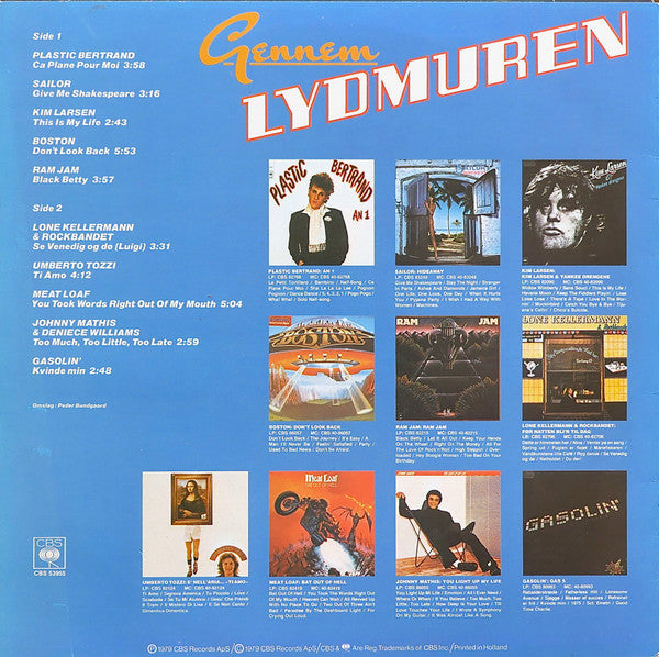 Various : Gennem Lydmuren  (LP, Comp)