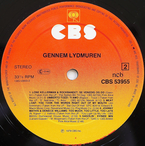 Various : Gennem Lydmuren  (LP, Comp)