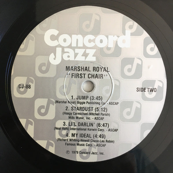 Marshall Royal : First Chair (LP, Album)