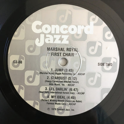 Marshall Royal : First Chair (LP, Album)